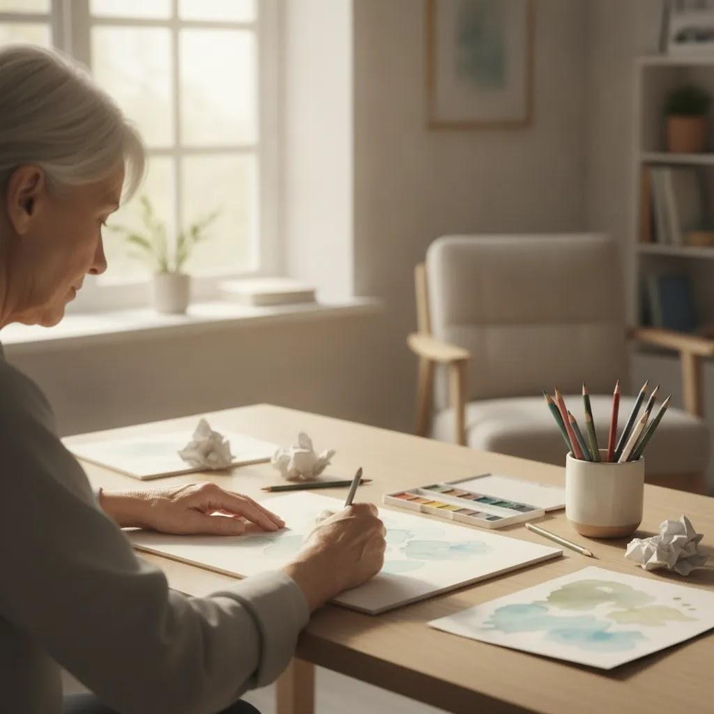 5 Art Therapy Benefits for Seniors: Cognition and Social Life